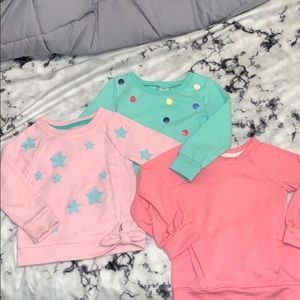 Three 18-24 month sweaters